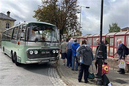 Friends of King Alfred Buses preserved Bedford VAL coach